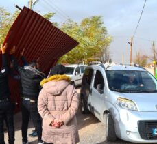 Aksaray'da kuvvetli rüzgar ve sağanak yaşamı olumsuz etkiledi