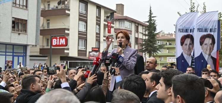 Akşener, partisinin Etimesgut İlçe Başkanlığı yeni hizmet binasının açılışında konuştu: