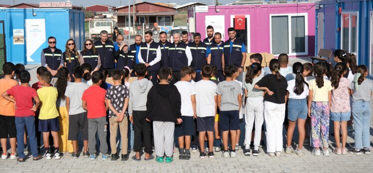 Ankutsan’dan Hatay’da depremden etkilenen öğrencilere destek