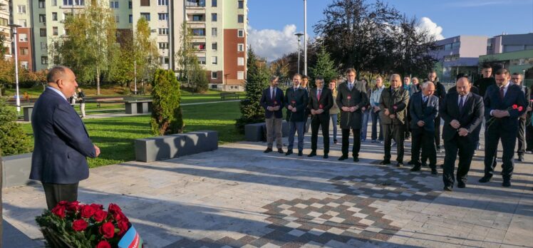 Bosna Hersek'te Karabağ Zaferi'nin 3. yılı törenle kutlandı