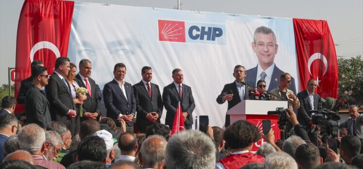 CHP Genel Başkanı Özgür Özel, Hatay'da konuştu: