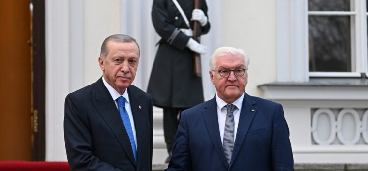 Cumhurbaşkanı Erdoğan, Almanya Cumhurbaşkanı Steinmeier ile görüştü