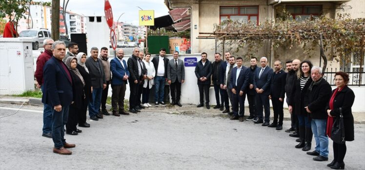 Depremde hayatını kaybeden öğretmenin adı baba ocağındaki sokağa verildi