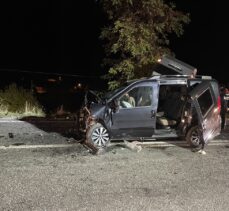 Elazığ'da trafik kazasında 1 kişi öldü, 3 kişi yaralandı