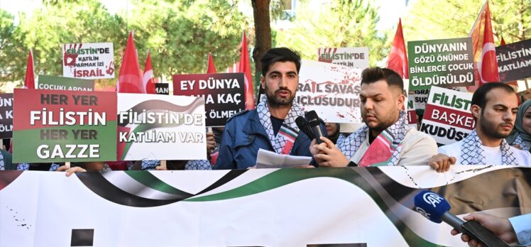 İzmir Katip Çelebi Üniversitesi öğrencilerinden Filistin'e destek açıklaması