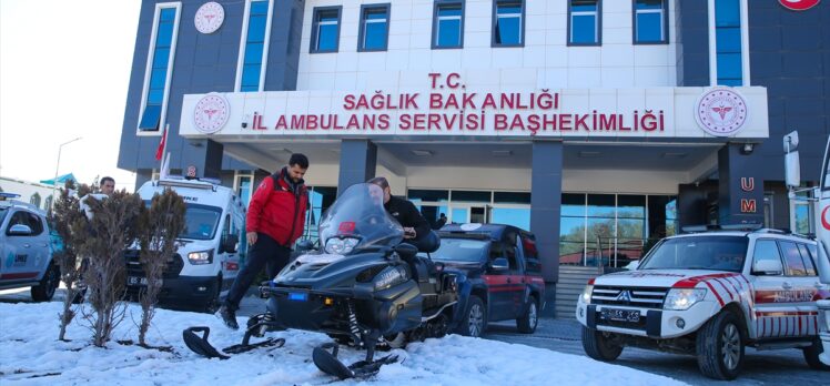 Van'da sağlık çalışanları kış hazırlıklarını tamamladı