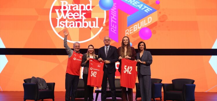 Vodafone, voleyboldaki yeni sponsorluğunu Brand Week Istanbul'da tanıttı