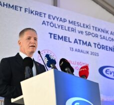 İstanbul Valisi Gül, Ahmet Fikret Evyap Mesleki ve Teknik Anadolu Lisesi temel atma törenine katıldı: