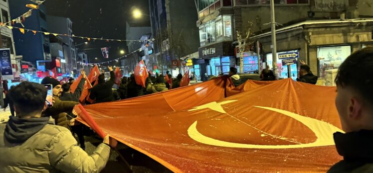 Ardahan'da terör örgütü PKK'ya tepki