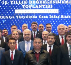 Bakan Tunç, Ceza İnfaz Kurumları Yıllık Değerlendirme Toplantısı'nda konuştu: (1)