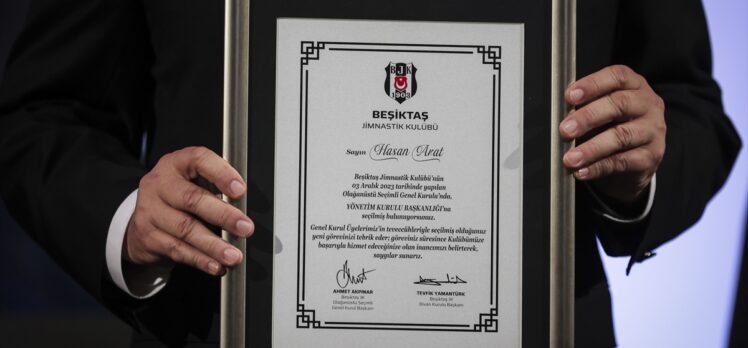 Beşiktaş Kulübünde mazbata töreni yapıldı