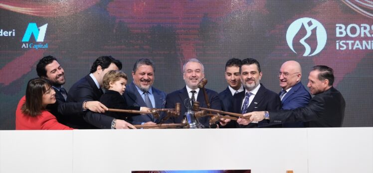 Borsa İstanbul'da Gong Mega Metal için çaldı