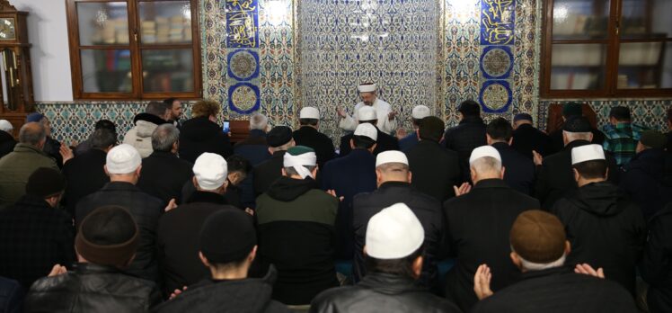 Diyanet İşleri Başkanı Erbaş, Sakarya'da Filistin için dua programına katıldı: