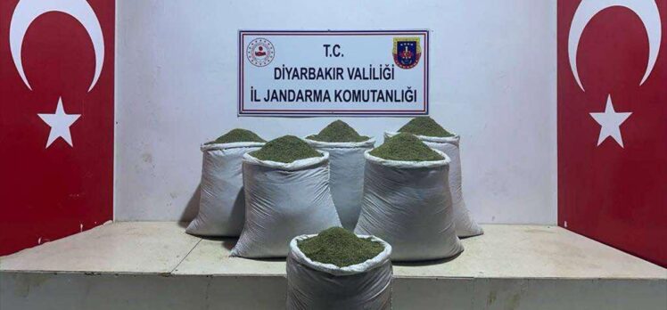 Diyarbakır'da 229 kilogram toz esrar ele geçirildi