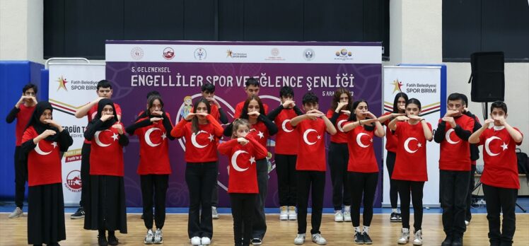 Fatih'te 5. Geleneksel Engelliler Spor ve Eğlence Şenliği düzenlendi