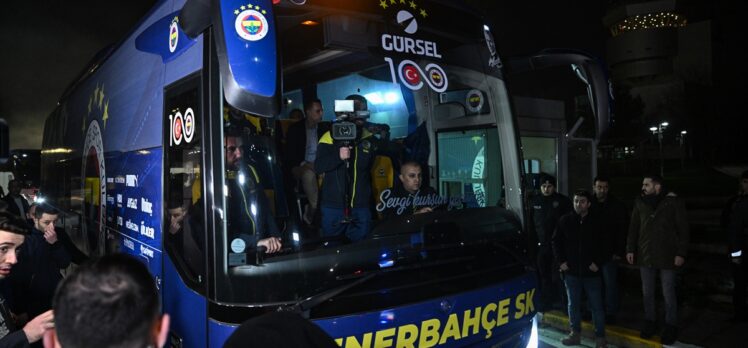 Fenerbahçe kafilesi, İstanbul'a döndü