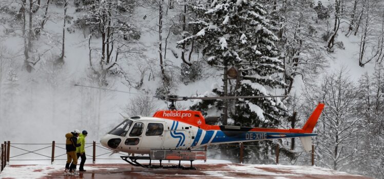 Kaçkar Dağları'nda heliski heyecanı 6 Ocak'ta başlayacak