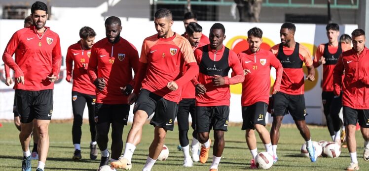 Kayserispor, Trabzonspor maçı hazırlıklarını sürdürdü