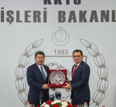 KKTC İçişleri Bakanı Oğuz, Adalet Bakanı Tunç ile ortak basın toplantısında konuştu: