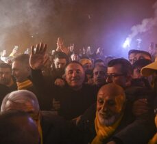 MKE Ankaragücü taraftarları, eski başkan Faruk Koca'yı coşkuyla karşıladı