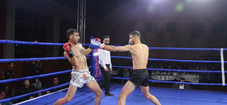 Muş'ta şehitler anısına “Uluslararası Muaythai Müsabakaları” şampiyonası düzenlendi