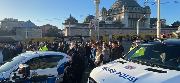 Operasyonlarda ele geçirilerek emniyete tahsis edilen araçlar İstanbul'da göreve başladı