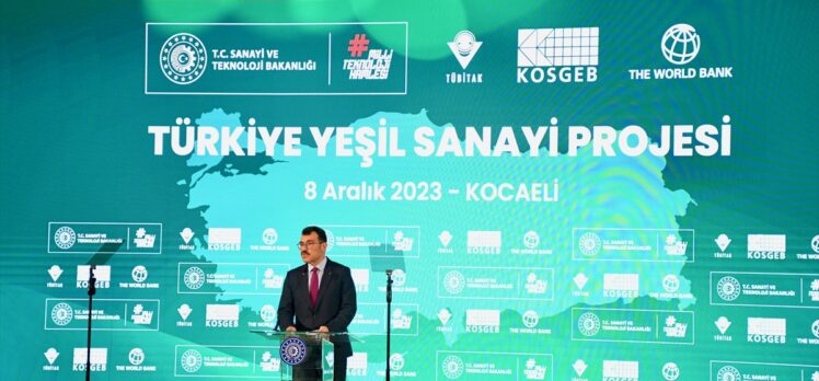 “Türkiye Yeşil Sanayi Projesi” tanıtıldı