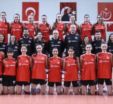 20 Yaş Altı Kadın Milli Voleybol Takımı, Ankara'da kampa girdi