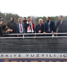 AK Parti Samsun Büyükşehir Belediye Başkan adayı Doğan'a coşkulu karşılama