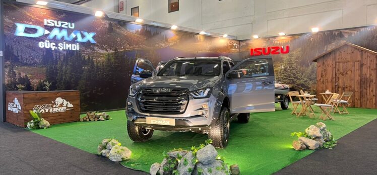 Anadolu Isuzu'nun D-Max modeli, Karavanist Fuarı'nda doğaseverlerle buluştu