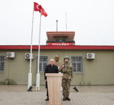 Bakan Güler, Hatay'daki Ziyaret Hudut Karakolu'nda denetlemelerde bulundu