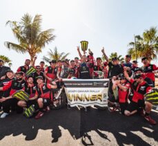 Honda, Dakar Rallisi'nde 3'üncü birinciliğini aldı