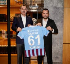 İBB Başkan adayı Kurum'dan Trabzonspor Başkanı Doğan'a ziyaret