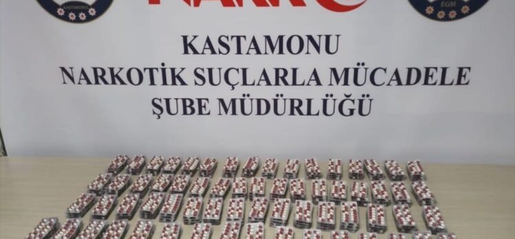 Kastamonu'da uyuşturucu maddeyle yakalanan zanlı tutuklandı