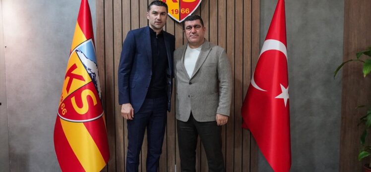 Kayserispor, teknik direktör Burak Yılmaz'la 2,5 yıllığına anlaştı