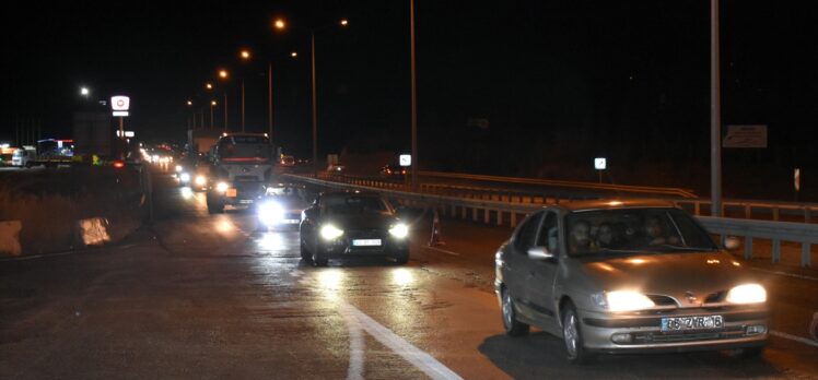 “Kilit kavşak” Kırıkkale'de trafik yoğunluğu yaşanıyor