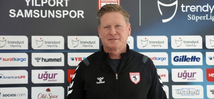 Samsunspor'un hedefi Süper Lig'de kalmak