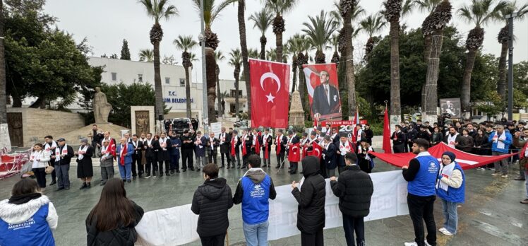 Sarıkamış şehitleri Bodrum'da anıldı