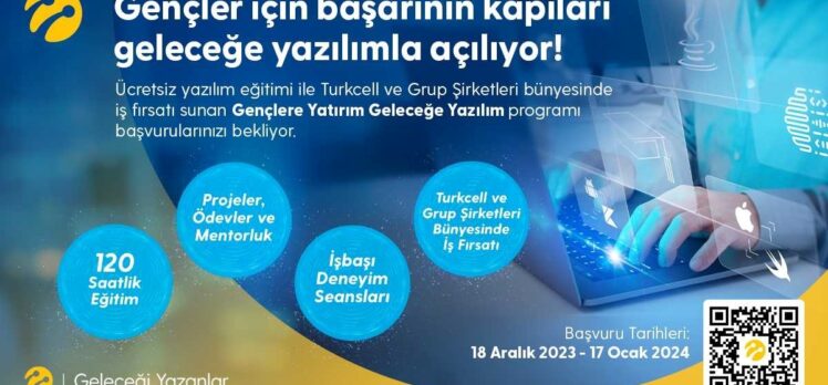 Turkcell'den 'Gençlere Yatırım, Geleceğe Yazılım' programı