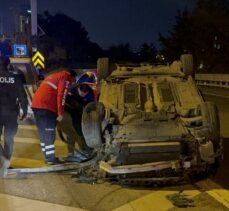 Üsküdar'da iki otomobilin çarpıştığı kazada 4 kişi yaralandı