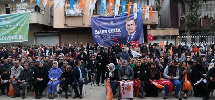 AK Parti Sözcüsü Ömer Çelik, Adana'da konuştu: