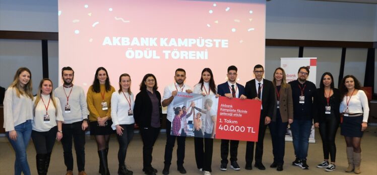 Akbank, teknolojiyle hayata değer katan gençleri ödüllendirdi