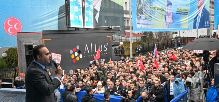 Bakanlar Bak, Kacır ve Uraloğlu, AK Parti'nin Giresun mitinginde konuştu