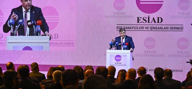 CHP İzmir Büyükşehir Belediye Başkan adayı Tugay, ESİAD toplantısında konuştu: