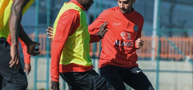 Çorum FK, Bandırmaspor maçının hazırlıklarını sürdürdü