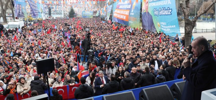 Cumhurbaşkanı ve AK Parti Genel Başkanı Erdoğan Afyonkarahisar mitinginde konuştu: (1)