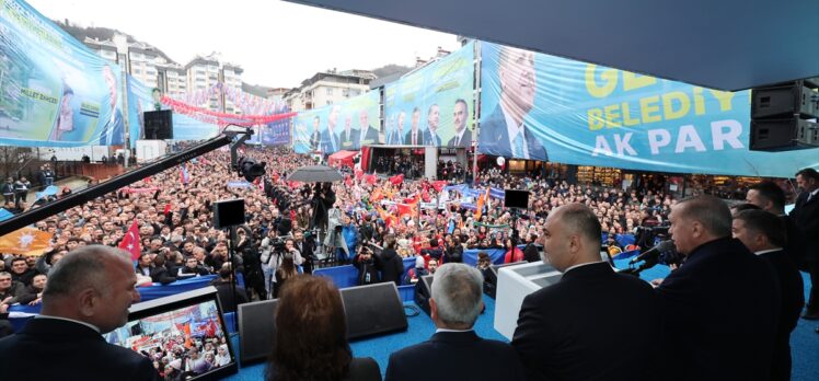 Cumhurbaşkanı ve AK Parti Genel Başkanı Erdoğan, Giresun mitinginde konuştu: (1)