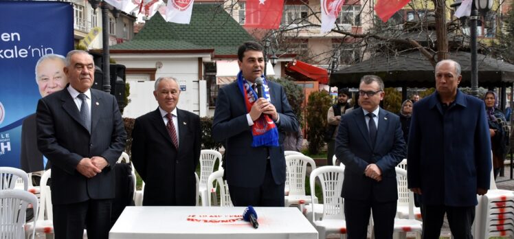 Demokrat Parti Genel Başkanı Uysal, Kırıkkale belediye başkan adayını tanıttı: