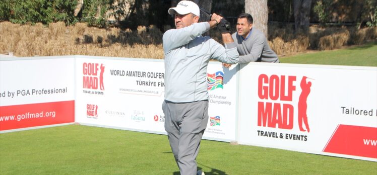 Dünya Amatör Golfçüler Şampiyonası Türkiye finali Antalya'da başladı