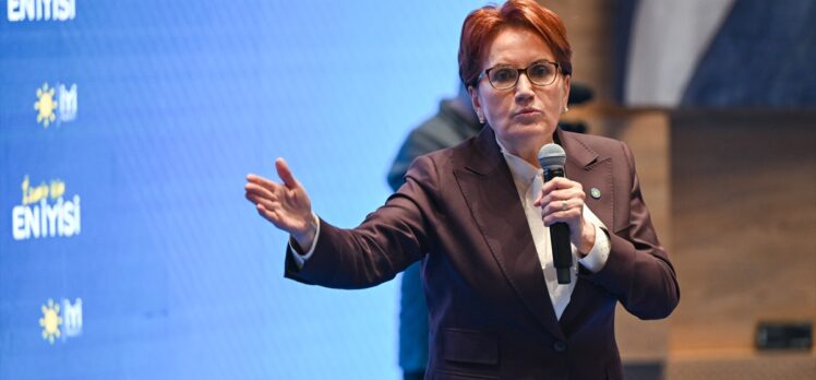 İYİ Parti Genel Başkanı Meral Akşener, İzmir'de konuştu: